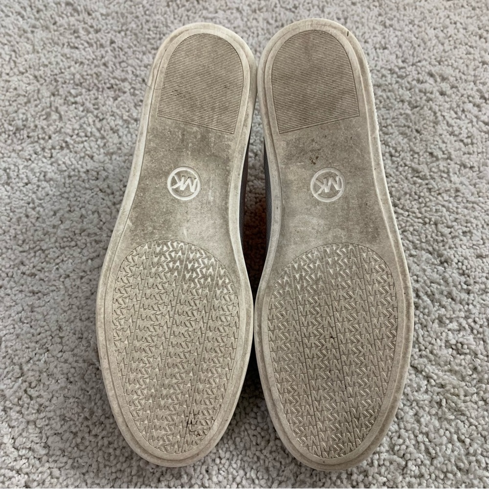 MICHAEL Michael Kors Metallic Silver Tassel Loafers - Picture 7 of 8
